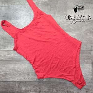 Yfang Square Neck Bodysuit Size S